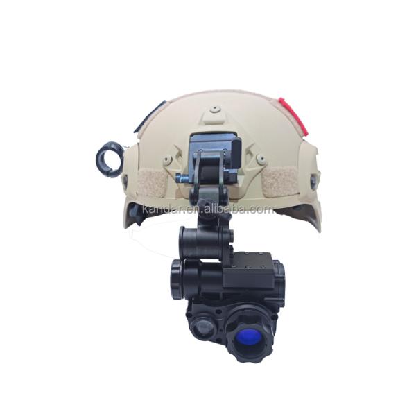 20mm Focal Length Helmet Mounted Monocular Digital Infrared Night Vision Goggles Device