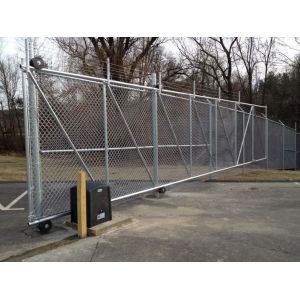 Barbed/barbed selvedge Chain Link Panels Fence1.5mx10x50mmx50mm2.8mm, 29kg