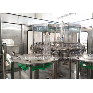 SUS Automatic Water Bottle Filling Machine , Pet Water Bottling Equipment
