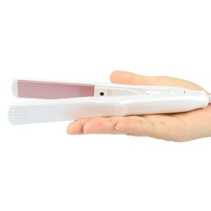 Mini Portable Travel Size Hair Straightener Flat Iron 220V 190 degree