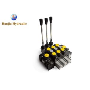 3 Spools 200l Spring And Detent Mobile Control Valve SDS180