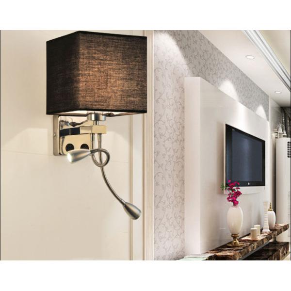 Fabric Led Wall Lights Cloth Lamp Stair Hotel Corridor Living Room Bedroom Aisle Bedside bed headboard lamp (WH-VR-82)