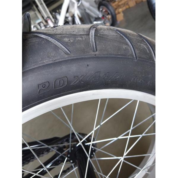 Men's 20-24 Inch Chopper Bike with Fork Suspension and Customizable Options