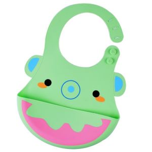 Lightweight Skip Hop Bib Silicone , Baby Food Catcher Bib Dishwasher Safe