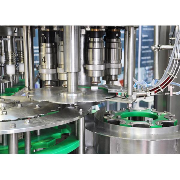 Washing Capping Automatic Water Filling Machine Electric Driven Type For Beverage
