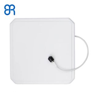 High Gain 9dBi UHF RFID Antenna with Side Lead Connector Circular Polarization
