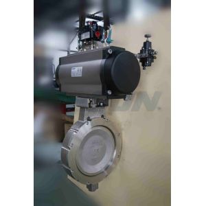 Quality Pneumatic Bray Butterfly Valves With Switches / Solenoids &amp; Positioners for sale