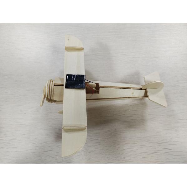 High Quality Airplane Kids Toys 2023 Solar Powered Wooden Educational Toys Solar Toy Juguetes for Kids