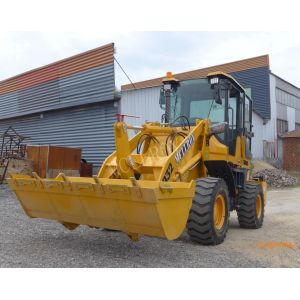 58 KW Engine Power Articulated Front End Wheel Loader,Disc Brake Brake Wheeled