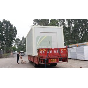 Detachable Double Door Warehouse Flat Pack Container House