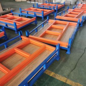 Stackable Durable Steel Foldable Wire Mesh Container For Your Storage Requiremen