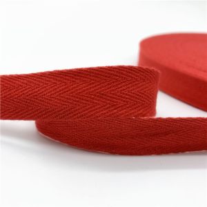 Wholesale Custom Woven Ribbon Lambdoidal Pure Cotton Craft Ribbon