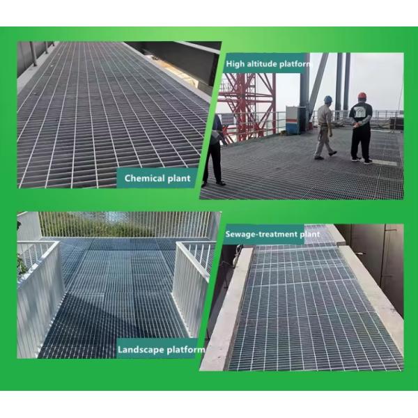 Heavy Duty Platform Floor Metal Drainage Grate For Driveway Industrial Ss Grating Cover