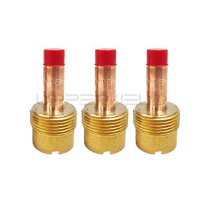31PCS TIG Welding Torch Stubby Gas Lens Ceramic Cup Kit for WP-17/18/26 Large