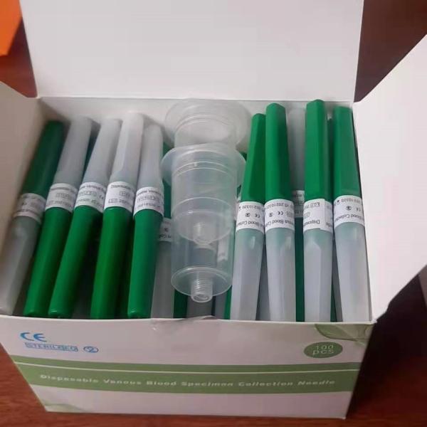 Disposable Medical Stainless Steel Abs Pe 20-23g Multi Sample Needle For Blood Collection