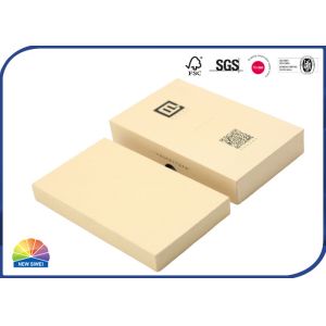 Electronics Packaging Paper Gift Box Recyclable Brown Color EVA Tray Precision