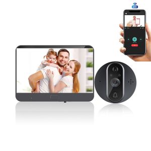 Unistone Peephole 1MP/720P Video Doorbell(US-PHR9)