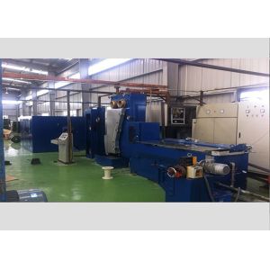 PID Synchronous Spooler Straight Line Cable Drawing Machine With Continuous