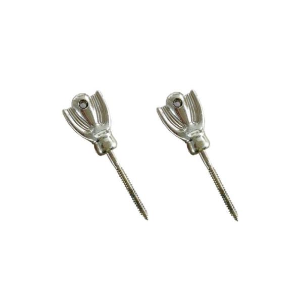 Buy Casket Fastening Silver Screw In Coffin , Customized Coffin Ornaments at wholesale prices
