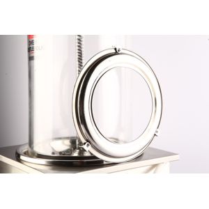 Stainless Steel Base With Glass Cover Electric Vertical Commercial Barbecue