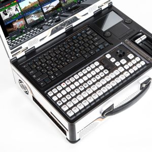 Quality Portable Tystvideovideo Broadcasting Live All-In-One Machine with 17.3 Inch Monitor for sale
