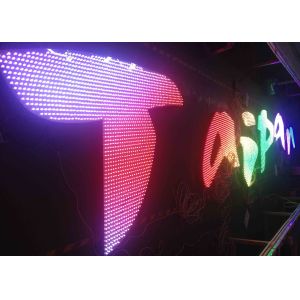 DC5V LED Pixel Light , Programmable 8mm Staw HatLED Channel Letter
