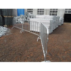 Hot Dipped Galvanized Crowd Control Barriers
