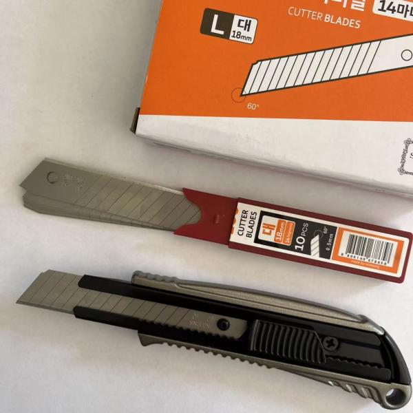 Buy Replacement Frequency Varies Depending On Usage 18mm Blade Cutters Silver at wholesale prices