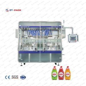 2l Detergent Filling Machine Ss304 , 1000bph Hand Wash Filling Machine