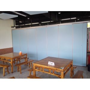 Customized Acoustic Folding Partition Walls , 500mm Panel Width