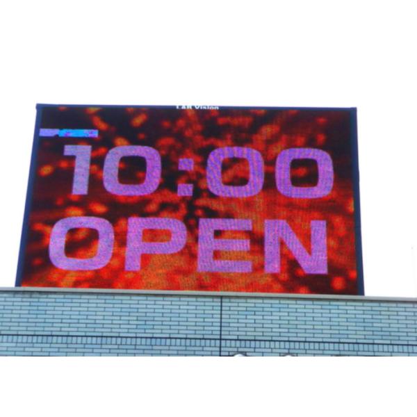 Aluminum P8mm IP68 Outdoor LED Display Board Big LED Screens With 140° Viewing