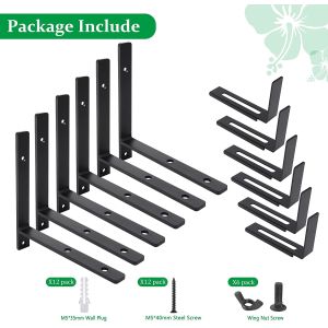 Black Powder Coated Retractable Plant Hanger Suitable for Indoor and Outdoor
