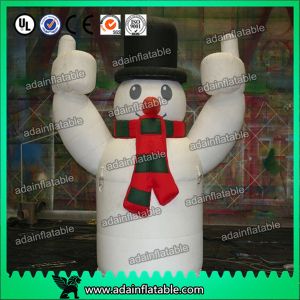 Quality Christmas Inflatable Snow Man，Inflatable Snowman Mascot, Christmas Advertising Inflatable for sale
