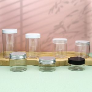 Customizable Colors Plastic Cosmetic Jar with Wide-mouth Design and Leak-proof