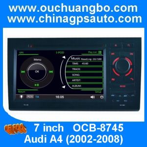 Ouchuangbo multimedia gps stereo navi for Audi A4 2002-2008 steering wheel