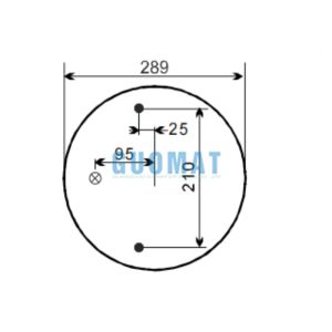 1R14-823 Goodyear Air Spring Assemblies W01M586223 Firestone Suspension Air