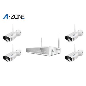 Home Mini 4 Wireless CCTV Camera Kit With Recorder Motion Detection