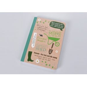 Perfect Binding Soft Cover Dot Grid Notebook , Colorful Plastic Bound Notebook