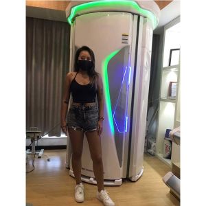F11 Model Indoor Solarium Tanning Equipment Skin Tanning Sunbed