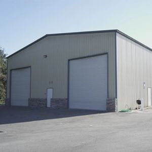 Modern Prefab Commercial Buildings , Lightweight Steel Frame Construction