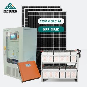 Ground Mounting Off Grid Solar System 220VAC For B2B Purchases