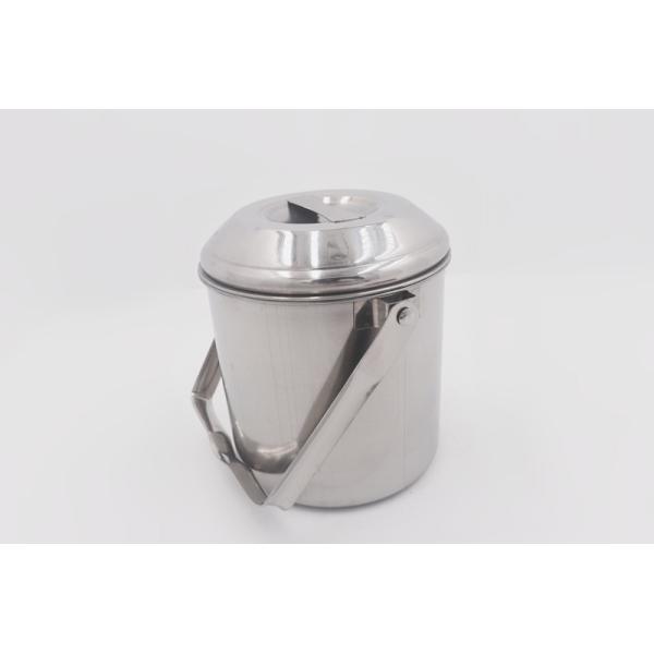 1L Portable Hiking Survival Stainless Steel Lunch Box For Students