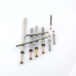 Pre Assembled Nylon Hammer Drive Anchor With Countersunk Head