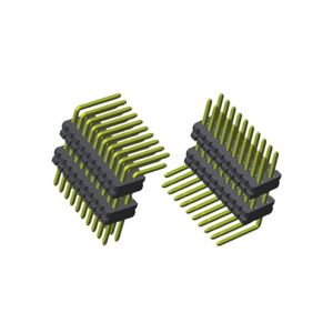 1.00Mm Pin Header Connectors Gold Plated