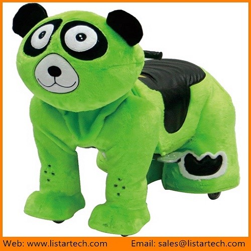 Buy Amusement Simulation Plush Animal Electric Car, Plush Electric Toy Rides, Animal Riding at wholesale prices