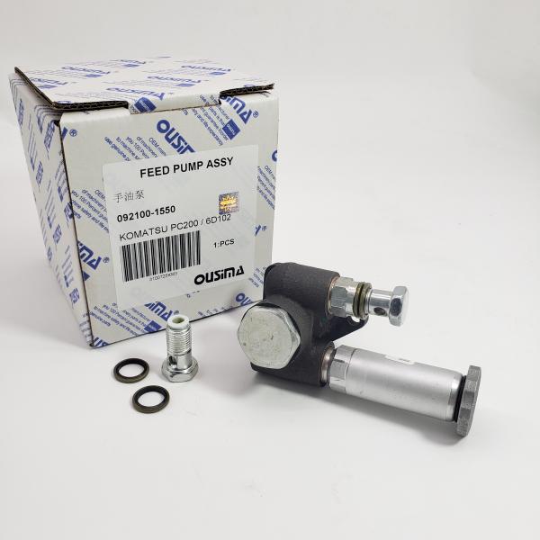 Feed pump assy Hand oil pump 092100-1550 for KOMATSU PC200/6D102