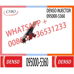Diesel common rail injector 095000 5360 0950005360 095000-5360 for 6HK1 T6500