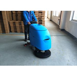 Durable Commercial Tile Cleaning Machine With Two Big Wheels For Station