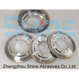 14F1 Metal Bond Diamond Grinding Wheels For R4mm Profile Glass