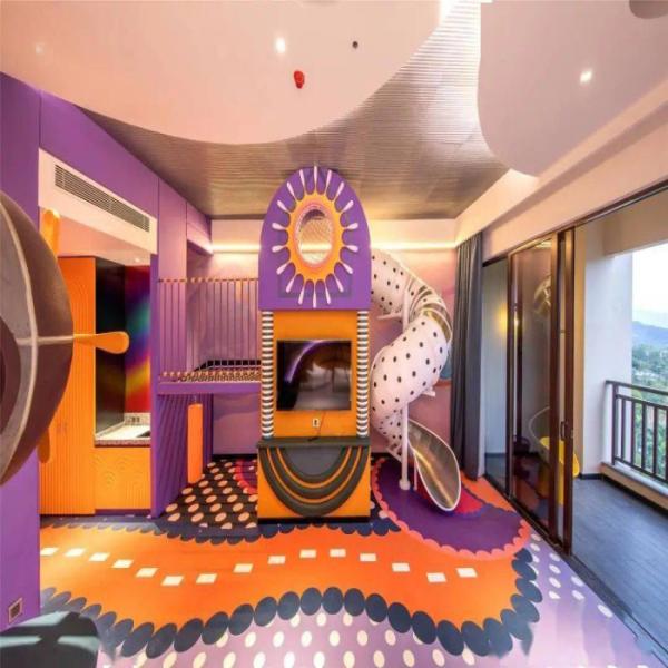 Small Family Vacation Slide Indoor Kids Slide for Kids' Activities